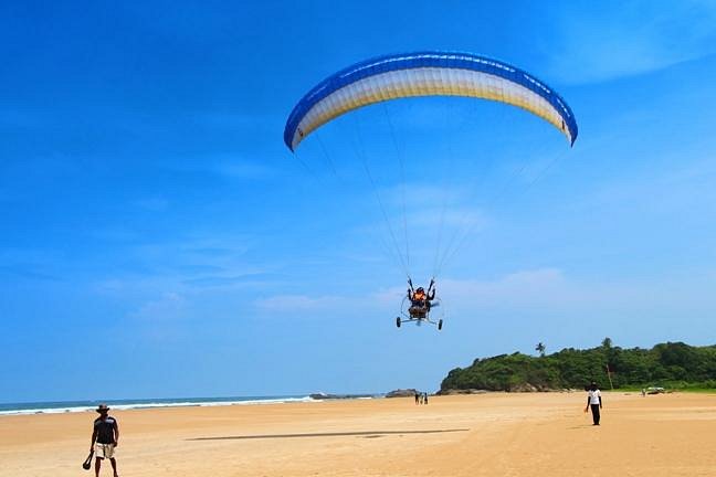 Paramotoring in Bentota
